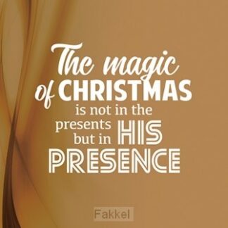 product afbeelding voor: Wk kerst the magic of christmas is not i