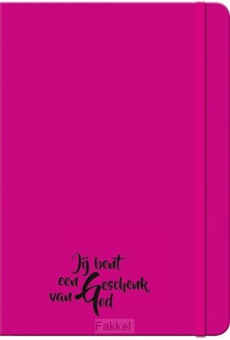 product afbeelding voor: Schrijfboekje pink geschenk van God