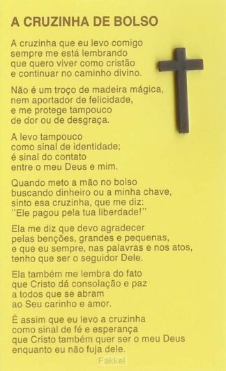 product afbeelding voor: Pocketkruisje portugees
