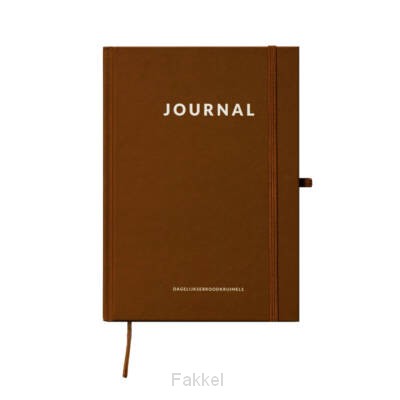 product afbeelding voor: Journal roestbruin