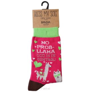 product afbeelding voor: Bless my sole socks Llama