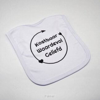 product afbeelding voor: Slabbetje kostbaar waardevol geliefd