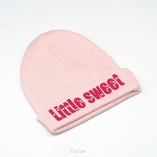 product afbeelding voor: Muts roze little sweet