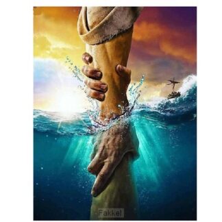 product afbeelding voor: Storm at the lake 40x50cm square drill