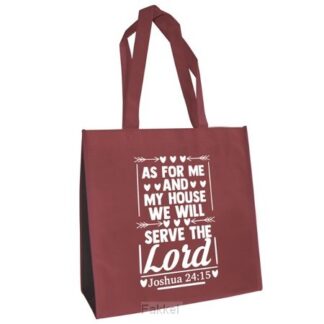 product afbeelding voor: Eco Bag Serve the Lord