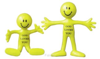 product afbeelding voor: Smile God loves you - Bendable Man