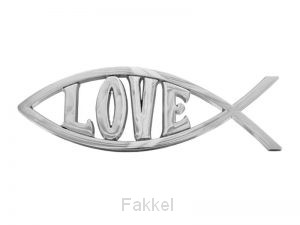 product afbeelding voor: Fish Love - 14 x 5 cm