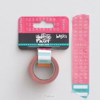 product afbeelding voor: Chapter and verse - Washi tape 25 mm