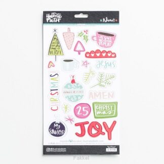 product afbeelding voor: Advent - Chipboard sticker