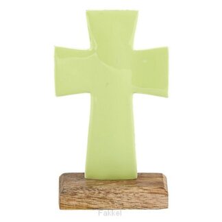 product afbeelding voor: Enamel Cross Small Green