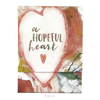 product afbeelding voor: Pocket Notepad Hopeful Heart
