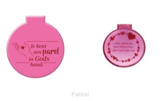 product afbeelding voor: Zakspiegeltje Je bent een parel