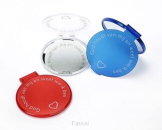 product afbeelding voor: Zakspiegel God houdt van mij en weet wie