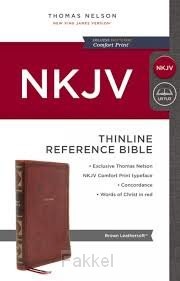 product afbeelding voor: NKJV - Thinline Reference Bible