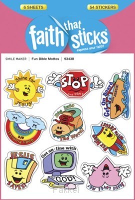 product afbeelding voor: Stickers Fun bible Mottos?s