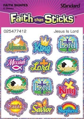 product afbeelding voor: Stickers Jesus is Lord