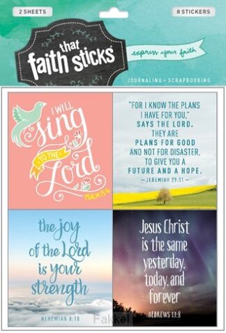 product afbeelding voor: Stickers Jeremiah 29:11