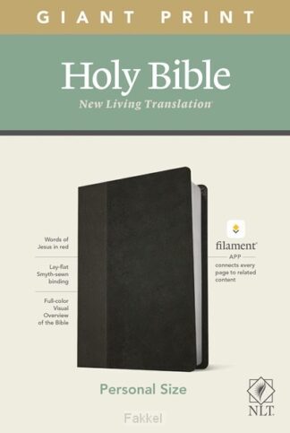 product afbeelding voor: NLT - Giant print bible - personal ed.