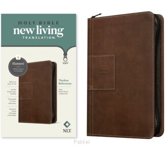 product afbeelding voor: NLT - Thinline Reference Zipper Bible