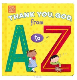 product afbeelding voor: Thank you God from a tot z