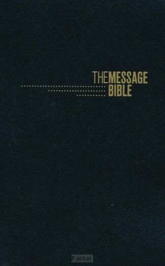 product afbeelding voor: Message gift & award bible black leather