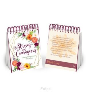 product afbeelding voor: Flipbook Strong & Courageous