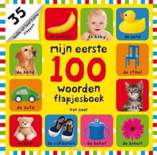 product afbeelding voor: Mijn eerste 100 woorden flapjesboek