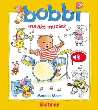 product afbeelding voor: Bobbi maakt muziek - geluidenboek