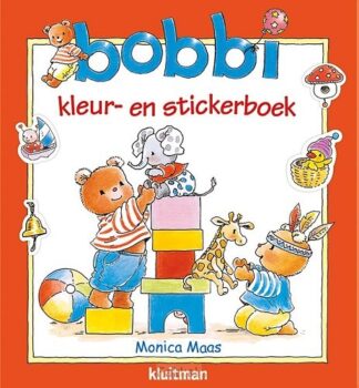 product afbeelding voor: Bobbi kleur- en stickerboek