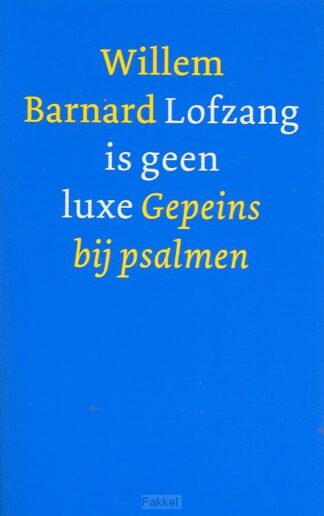 product afbeelding voor: Lofzang is geen luxe  POD