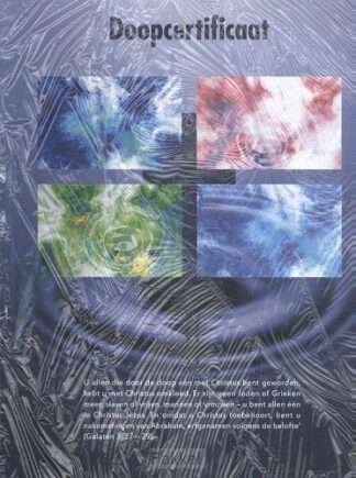 product afbeelding voor: Doopcertificaat (set 10)