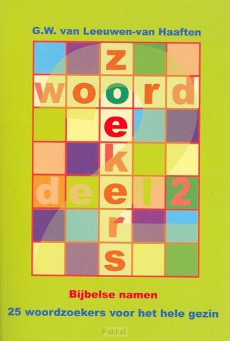 product afbeelding voor: Woordzoekers 2 bijbelse namen