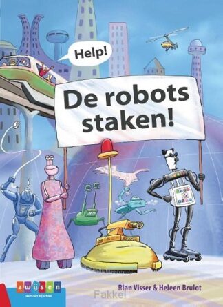 product afbeelding voor: Help! De robots staken!