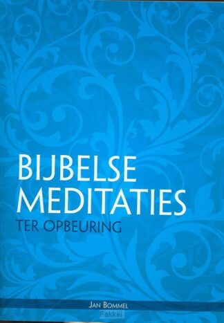 product afbeelding voor: Bijbelse meditaties ter opbeuring