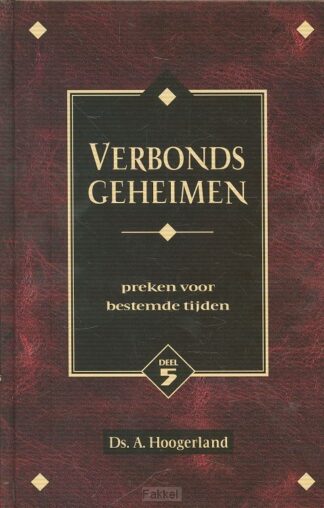 product afbeelding voor: Verbondsgeheimen 5