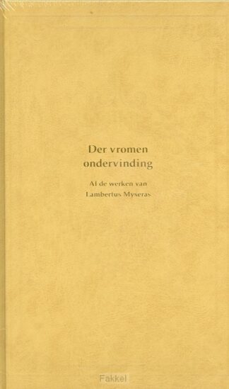 product afbeelding voor: Der vromen ondervinding