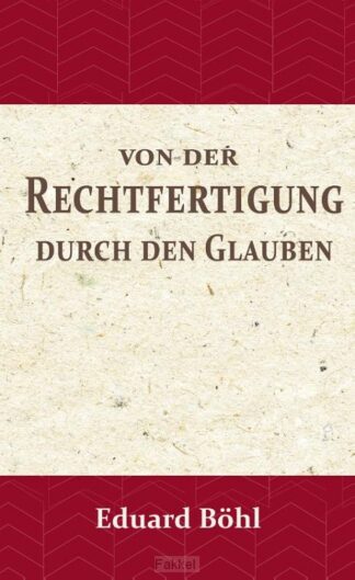 product afbeelding voor: Von der Rechtfertigung durch den Glauben