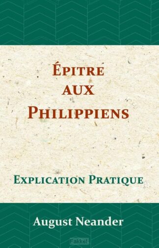 product afbeelding voor: Epitre aux Philippiens