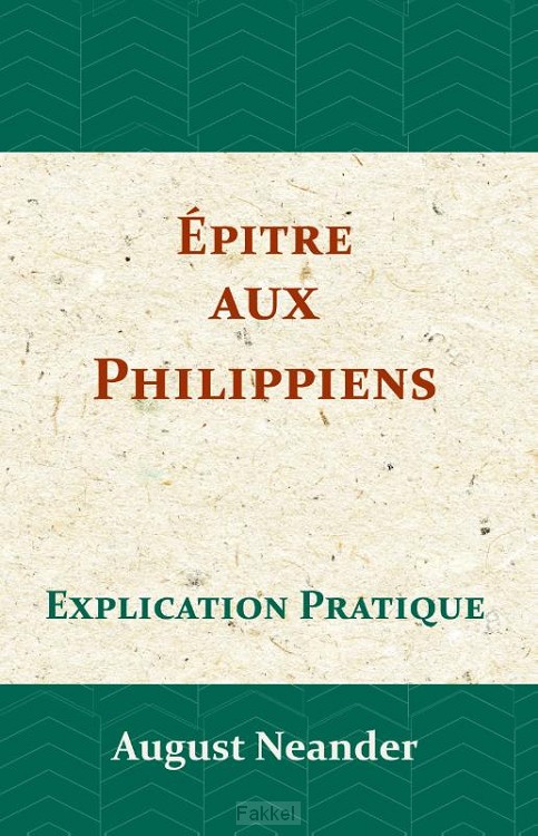 product afbeelding voor: Epitre aux Philippiens
