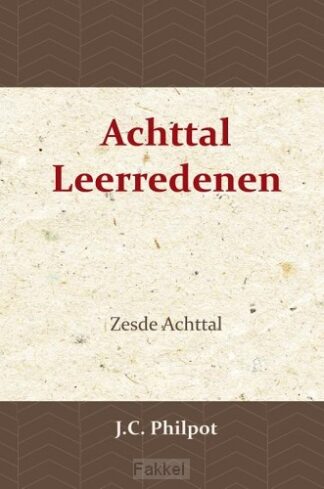 product afbeelding voor: Zesde Achttal Leerredenen