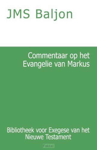 product afbeelding voor: Commentaar op het Evangelie van Markus