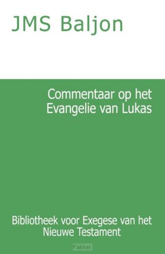 product afbeelding voor: Commentaar op het Evangelie van Lukas