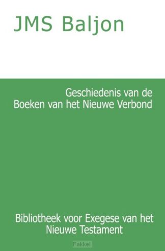product afbeelding voor: Geschiedenis van de Boeken van het Nieuw
