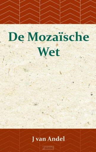 product afbeelding voor: De Mozaische Wet