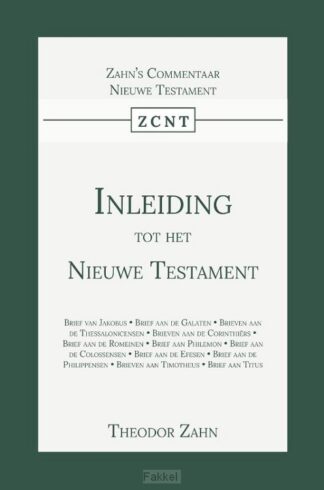product afbeelding voor: Inleiding tot het Nieuwe Testament