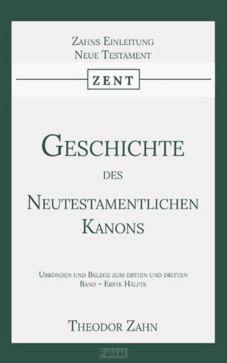 product afbeelding voor: Geschichte des Neutestamentlichen Kanons