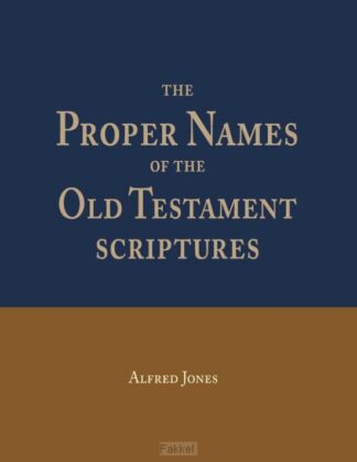 product afbeelding voor: The Proper Names of the Old Testament Sc