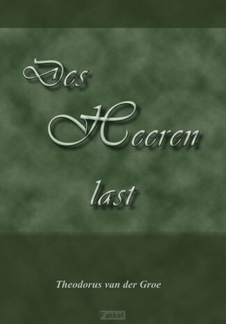 product afbeelding voor: Des Heeren last