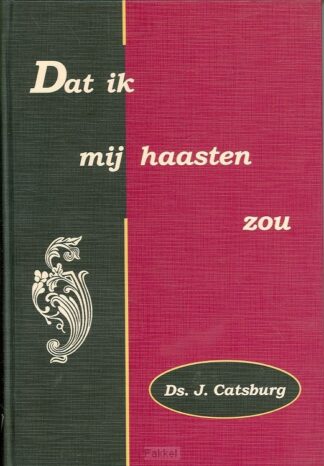 product afbeelding voor: Dat ik mij haasten zou