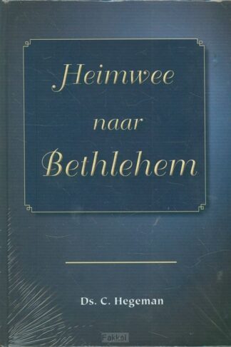 product afbeelding voor: Heimwee naar bethlehem